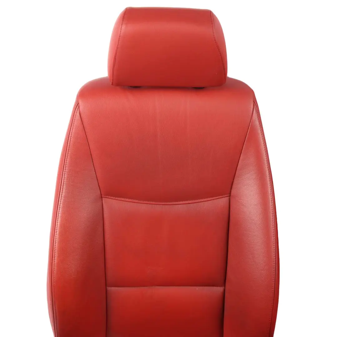  Seats BMW 3 Series Touring Red Leather Interior Front Rear Seat Door Cards - SKU E91 Red Leather Seats - Part number E91