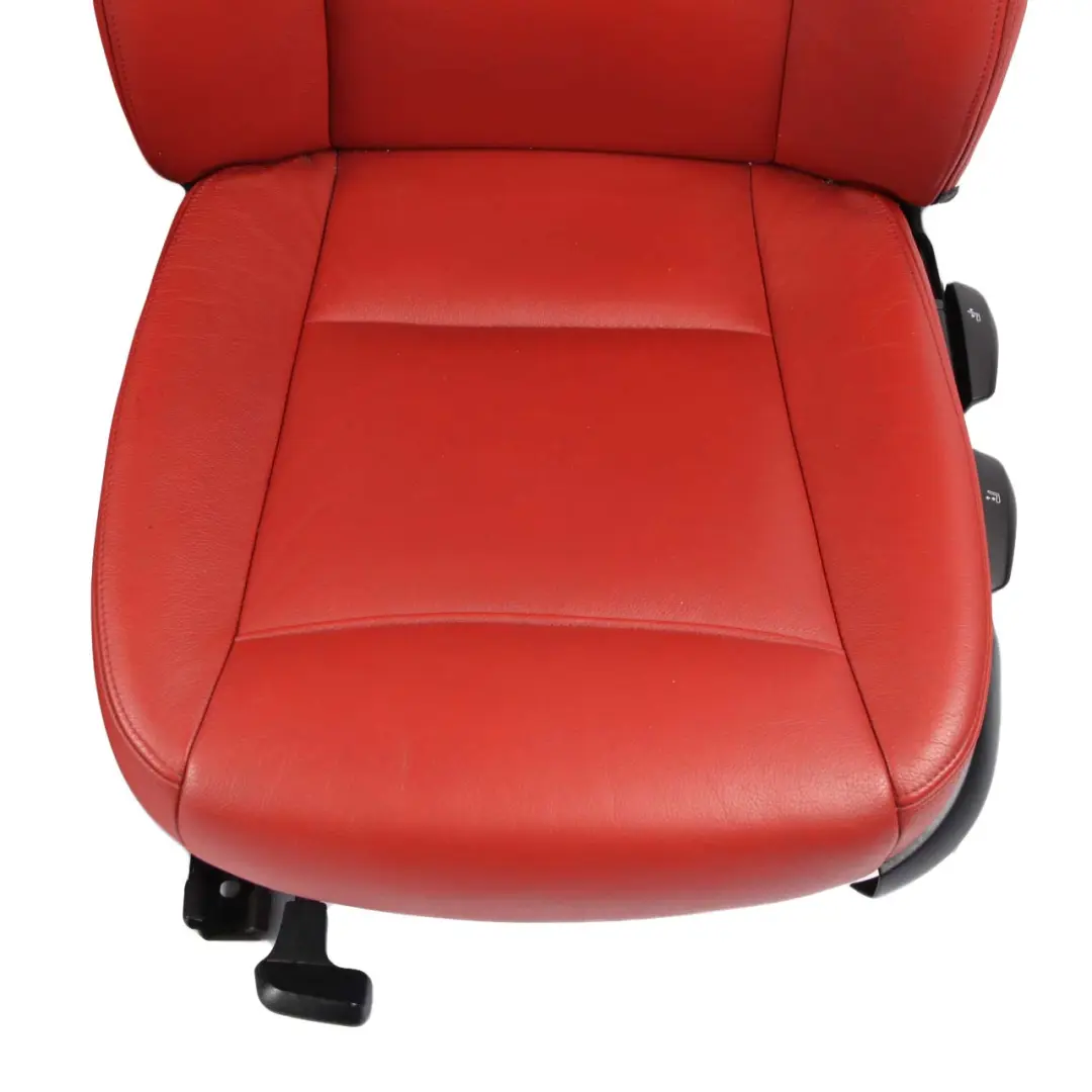  Seats BMW 3 Series Touring Red Leather Interior Front Rear Seat Door Cards - SKU E91 Red Leather Seats - Part number E91