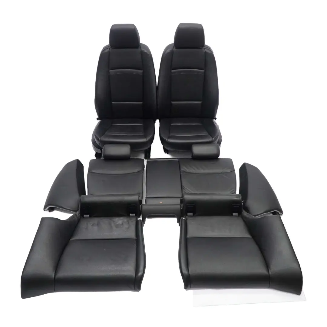 Seats BMW Coupe Memory Black Leather Interior Front Rear Seat Door Cards to with Part number E92 Seats BMW Coupe Memory Black Leather Interior Front Rear Seat Door Cards - SKU E92 Black Leather Seats-1 - Part number E92