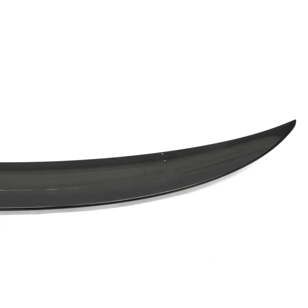 BMW E92 Coupe Rear Boot Tailgate Trunk Lid Spoiler Cover Panel Trim Black - SKU E92 Black Spoiler-2 - Part number E92 Black Spoiler