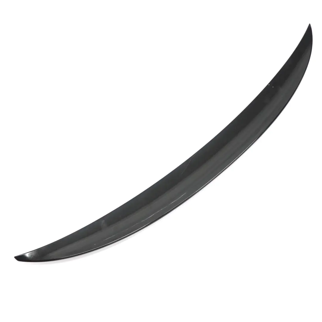 BMW E92 Coupe Rear Boot Tailgate Trunk Lid Spoiler Cover Panel Trim Black - SKU E92 Black Spoiler-2 - Part number E92 Black Spoiler