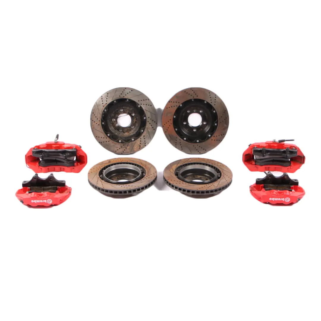 Front Rear Wheel Brembo Brake Disc Pad Caliper 6pot Conversion Set to BMW E92 335i with Part number E92 Brembo BMW E92 335i Front Rear Wheel Brembo Brake Disc Pad Caliper 6pot Conversion Set - SKU E92 Brembo - Part number E92 Brembo