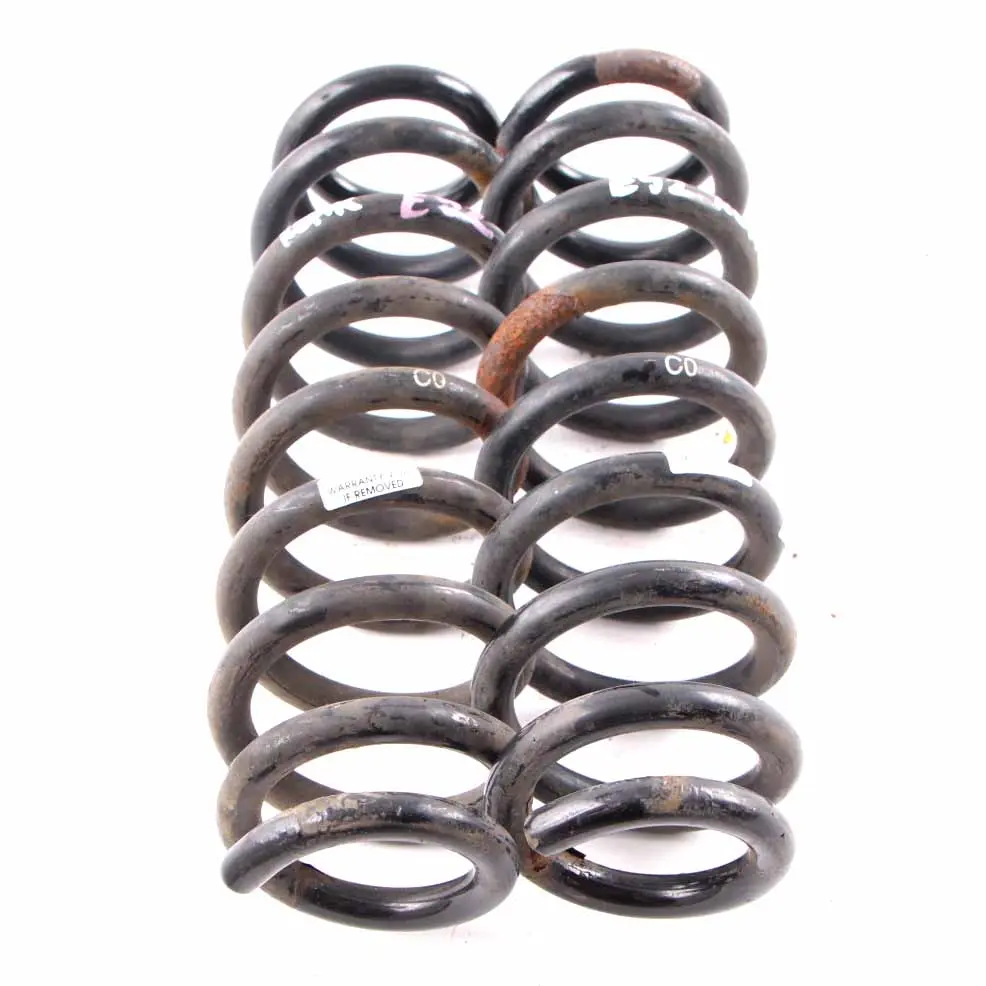 BMW 3 Series E92 Coupe C0 Rear Left Right N/O/S Coil Spring Suspension Set - SKU E92 C0 Rear Coil Spring Set - Part number E92 C0