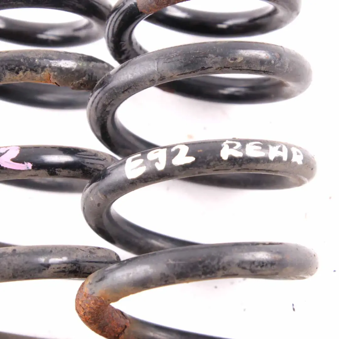 BMW 3 Series E92 Coupe C0 Rear Left Right N/O/S Coil Spring Suspension Set - SKU E92 C0 Rear Coil Spring Set - Part number E92 C0