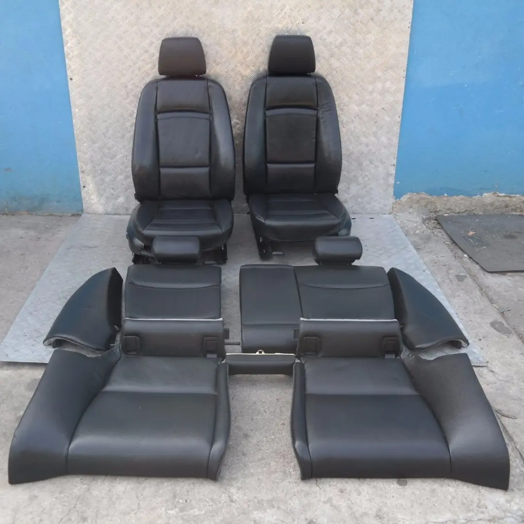  *BMW 3 er Sitzheizung Schwarz Leder Innensitze Sitze OHNE Türverkleidung - SKU E92 Heated Black Leather Seats - 1 - Teilenummer E92