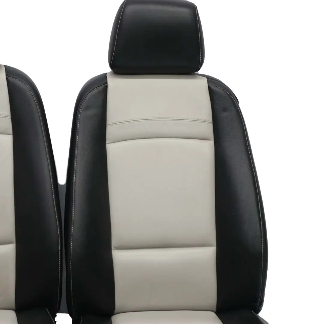 BMW Sedili Pelle Nera/Grigia Frontale Elettrici Senza Pannelli - SKU E92 Leather Seats - Numero di parte E92