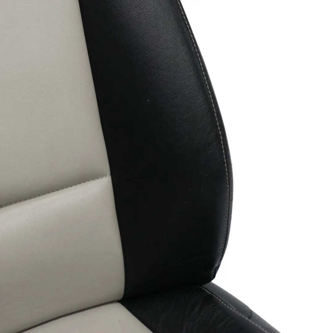BMW Noir/Gris Sieges Cuir Avant Siege electrique Sans Carenage Lateral - SKU E92 Leather Seats - Numéro de pièce E92