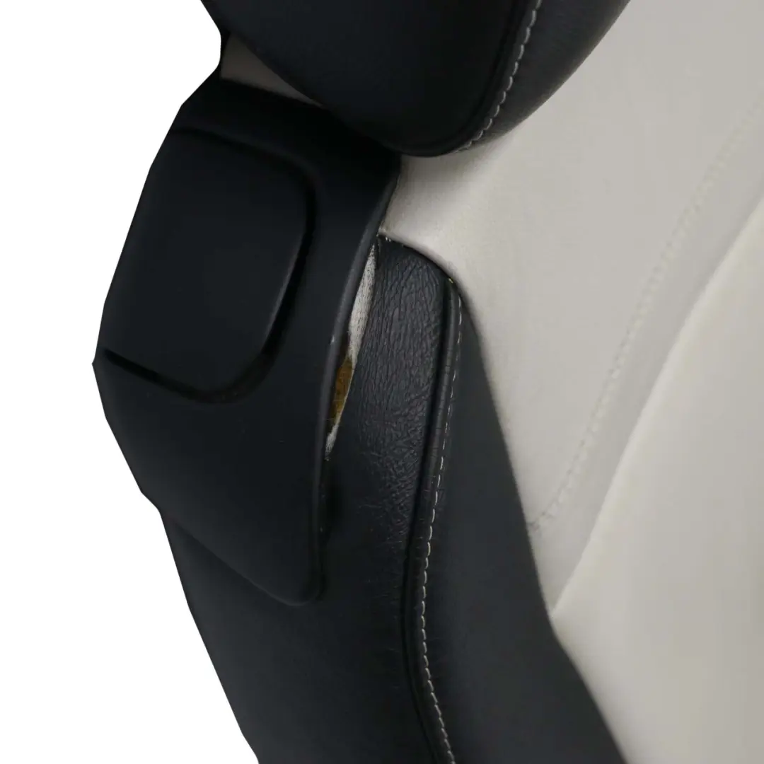 BMW Coupe Black / Grey Leather Interior Seats Electric Front Seat Rear - SKU E92 Leather Seats - Part number E92