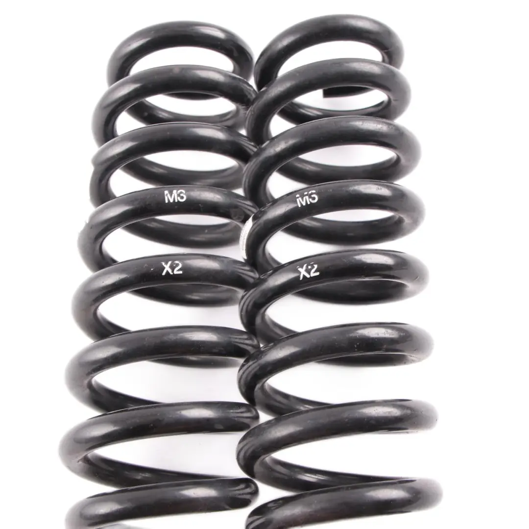 Coil Spring Set BMW E92 Coupe M3 S65 X2 Rear Left Right N/O/S Suspension Spring to with Part number E92 M3 S65 X2 Coil Spring Set BMW E92 Coupe M3 S65 X2 Rear Left Right N/O/S Suspension Spring - SKU E92 M3 X2 Rear Coil Spring Set - Part number E92 M3 S65 X2