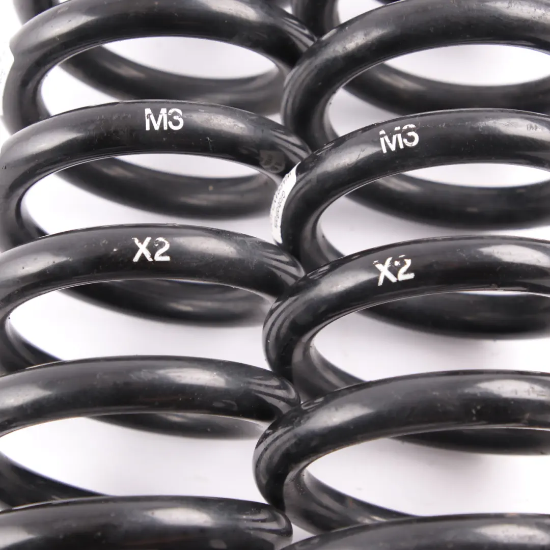 Coil Spring Set BMW E92 Coupe M3 S65 X2 Rear Left Right N/O/S Suspension Spring to with Part number E92 M3 S65 X2 Coil Spring Set BMW E92 Coupe M3 S65 X2 Rear Left Right N/O/S Suspension Spring - SKU E92 M3 X2 Rear Coil Spring Set - Part number E92 M3 S65 X2
