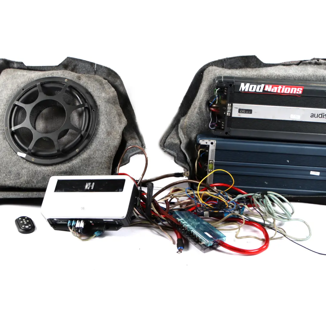 ModNations Trunk Trim Panel Car Audio Subwoofer Amplifier Set to BMW 3 E92 Coupe with Part number E92 ModNations BMW 3 E92 Coupe ModNations Trunk Trim Panel Car Audio Subwoofer Amplifier Set - SKU E92 ModNations - Part number E92 ModNations