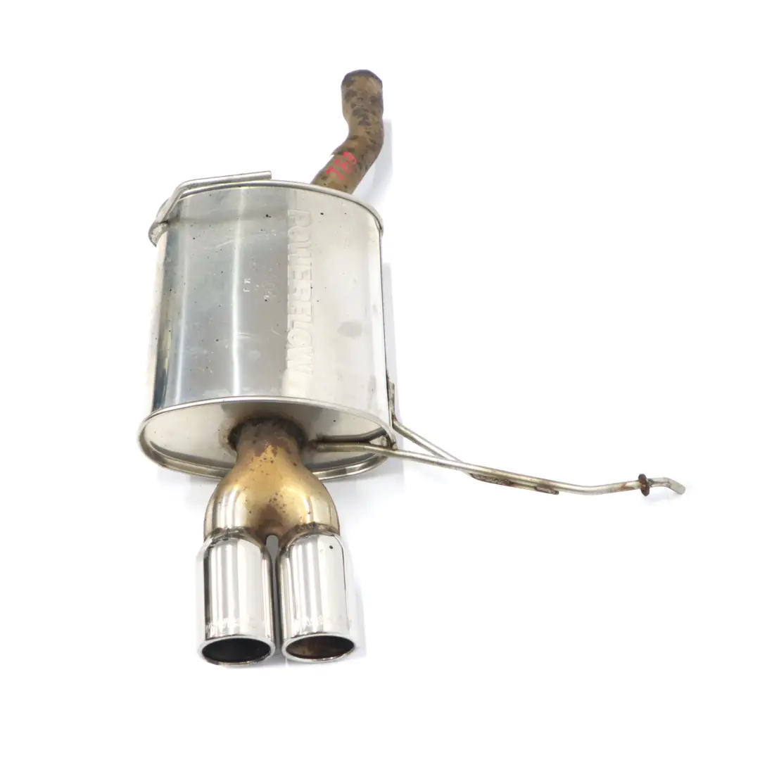Exhaust Rear Silencer Back Box Muffler Exhaust Kit to BMW with Part number E92 Powerflow BMW Exhaust Rear Silencer Back Box Muffler Exhaust Kit - SKU E92-Powerflow - Part number E92 Powerflow