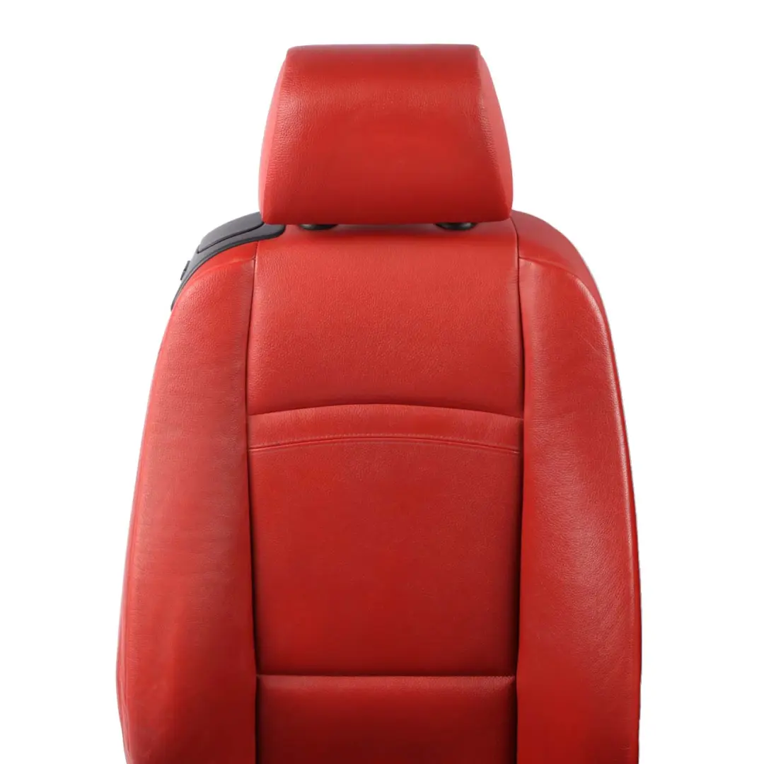 BMW 3 Series E92 Coupe Red Leather Interior Seats Seat With Door Cards Memory - SKU E92 Red Leather Seats - Part number 7253239