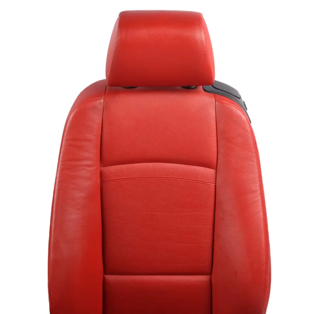 BMW 3 Series E92 Coupe Red Leather Interior Seats Seat With Door Cards Memory - SKU E92 Red Leather Seats - Part number 7253239