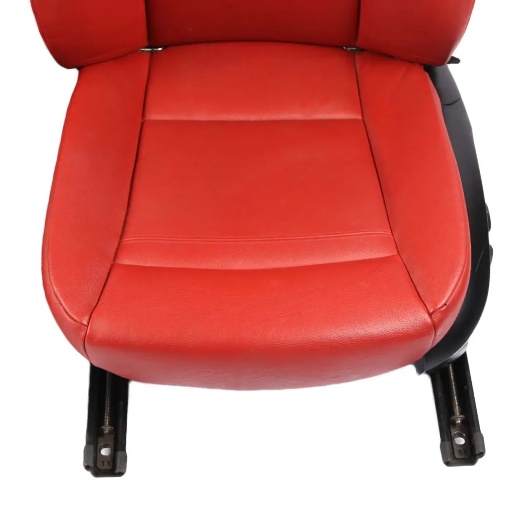 BMW 3 Series E92 Coupe Red Leather Interior Seats Seat With Door Cards Memory - SKU E92 Red Leather Seats - Part number 7253239