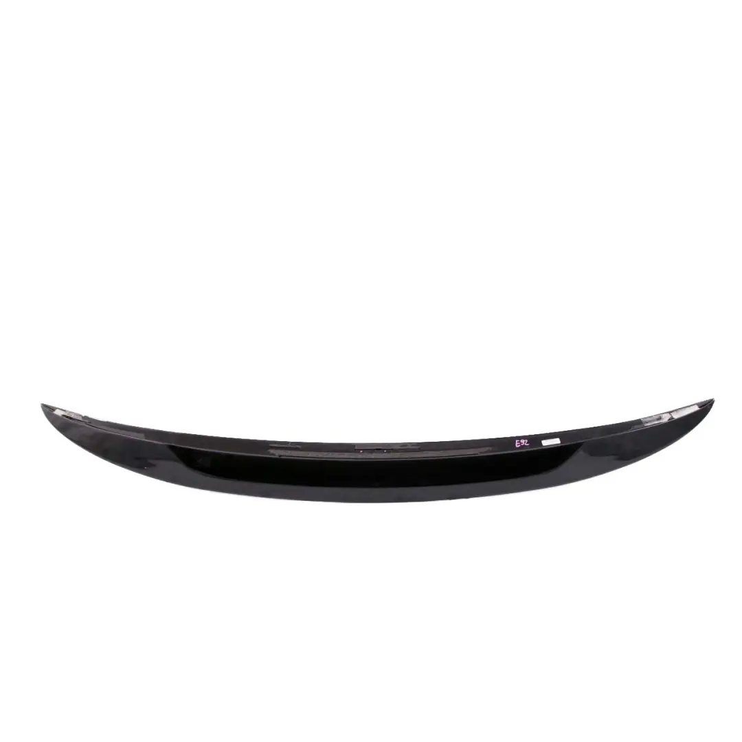 BMW E92 Coupe Rear Exterior Boot Trunk Lid Tailgate Spoiler Black - SKU E92 Spoiler Black - Part number E92 Spoiler Black