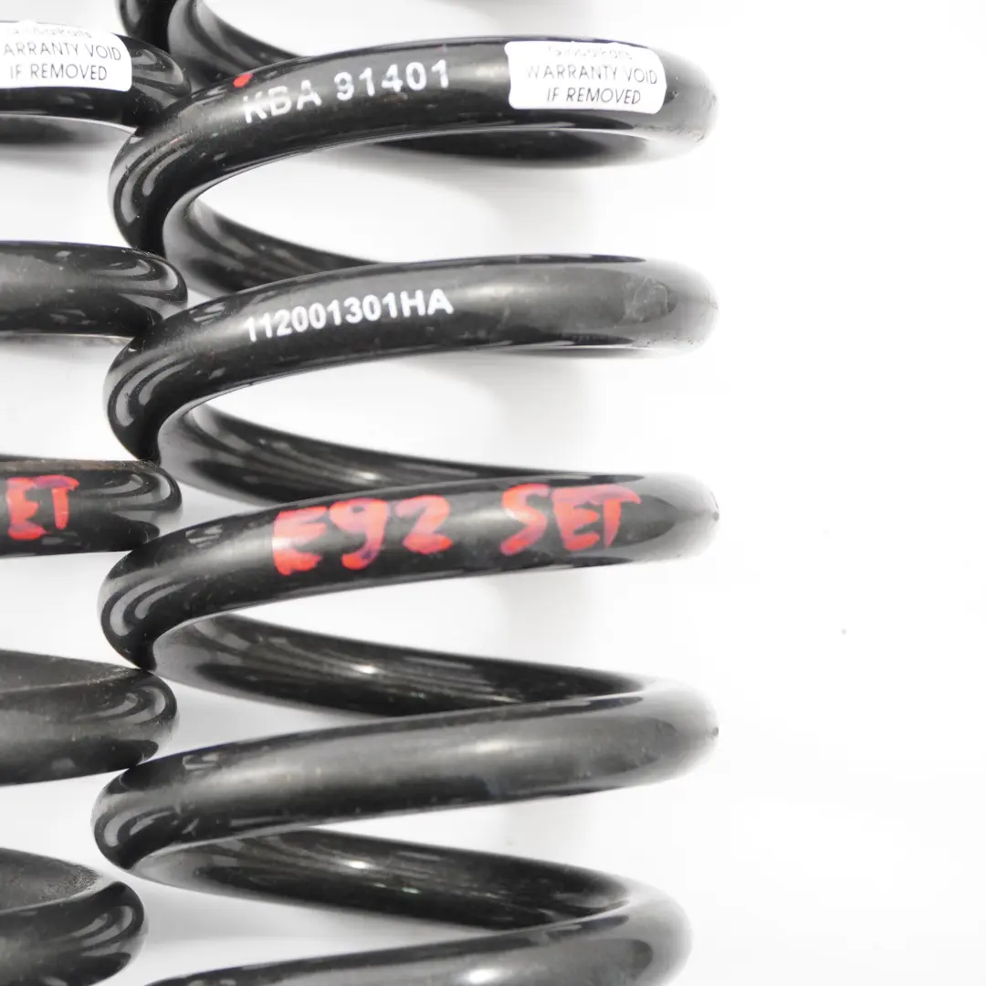  Ressort BMW E92 Sport Eibach D/T KBA 91401 Arriere Ressort Suspension Set - SKU E92 Sport Eibach KBA 91401 - Numéro de pièce E92 KBA 91401