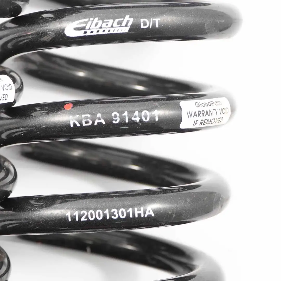  Coil Spring BMW E92 Sport Eibach D/T KBA 91401 Rear N/O/S Coil Suspension Set - SKU E92 Sport Eibach KBA 91401 - Part number E92 KBA 91401