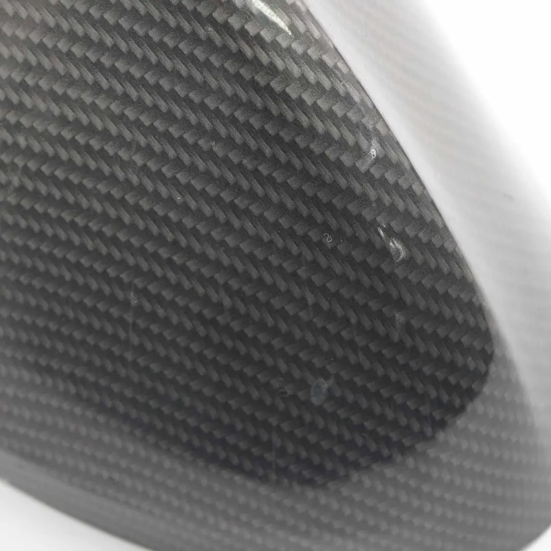 BMW Wing Mirror Cover Left Right Cap N/O/S Casing Carbon Look Set - SKU E92 Wing Mirror Cover Set-2 - Part number E92