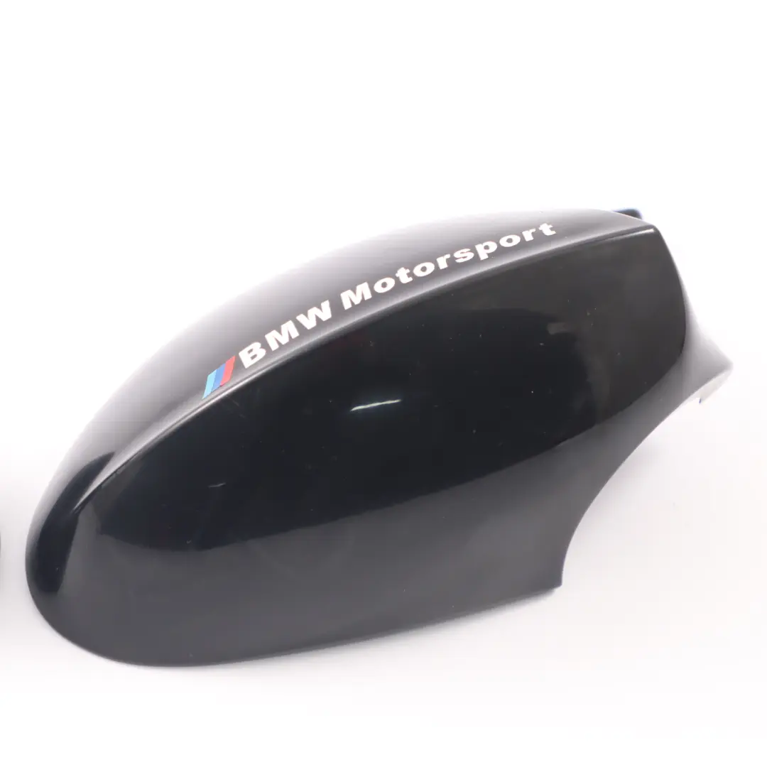  Tapa Espejo BMW E92 E93 Tapa Carcasa Izquierda Derecha Juego Negro - SKU E92-Wing-Mirror-Cover-Set-3 - Número de pieza E92 Wing Mirror Cover Set