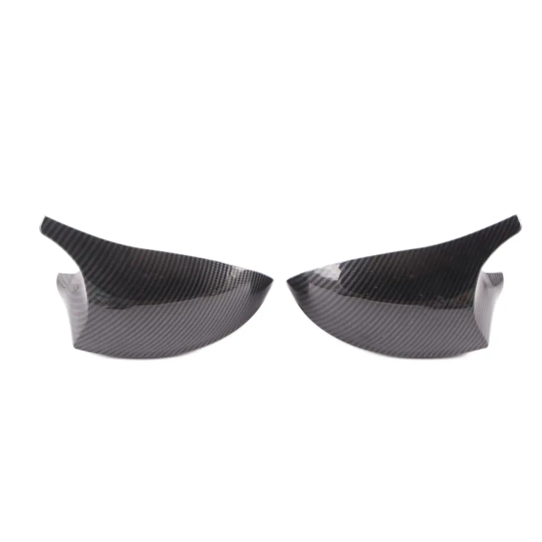 BMW E93 Wing Mirror Cover Left Right Cap N/O/S Casing Carbon Set - SKU E92 Wing Mirror Cover Set - Part number E92