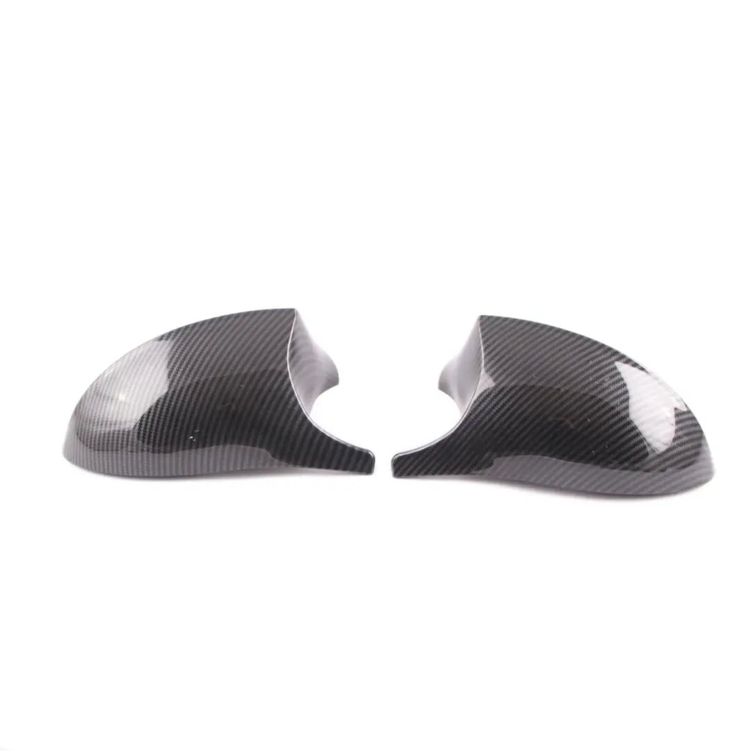 BMW E93 Wing Mirror Cover Left Right Cap N/O/S Casing Carbon Set - SKU E92 Wing Mirror Cover Set - Part number E92