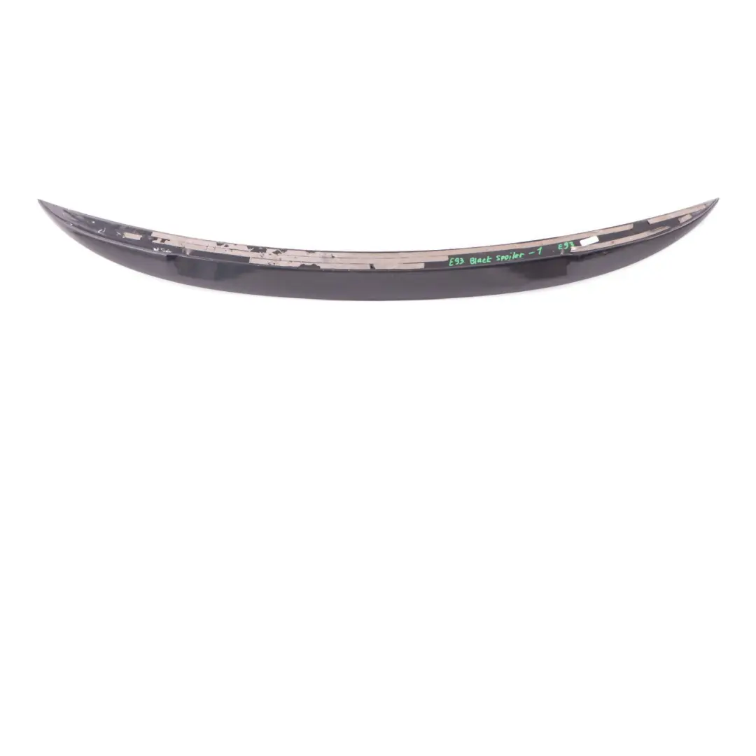  Spoiler portellone posteriore BMW E93 Cabrio Spoiler coperchio bagagliaio Nero - SKU E93 Black Spoiler-1 - Numero di parte E93 Black Spoiler
