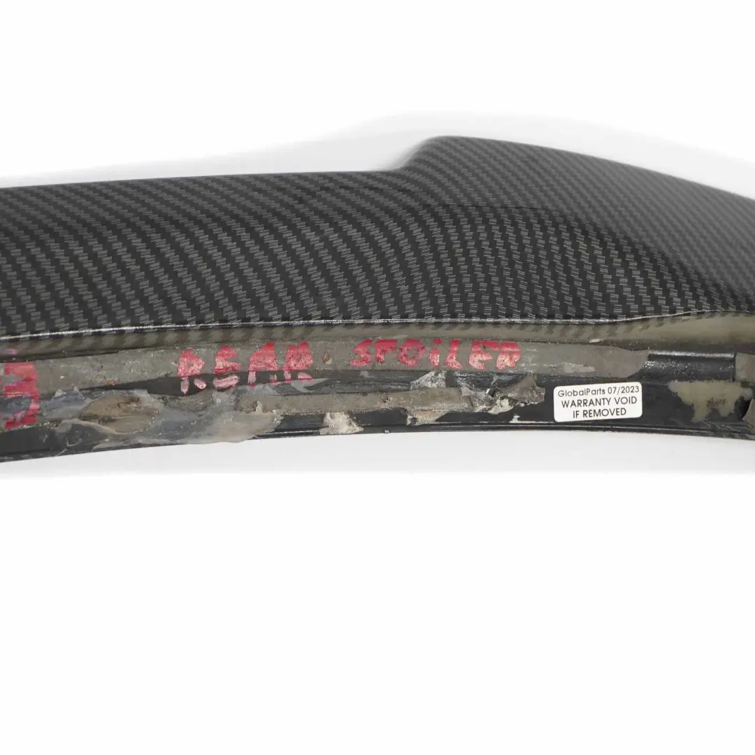 BMW E93 Convertible Portellone posteriore bagagliaio Spoiler coperchio Carbonio - SKU E93 Carbon Spoiler - Numero di parte E93 Carbon Spoiler