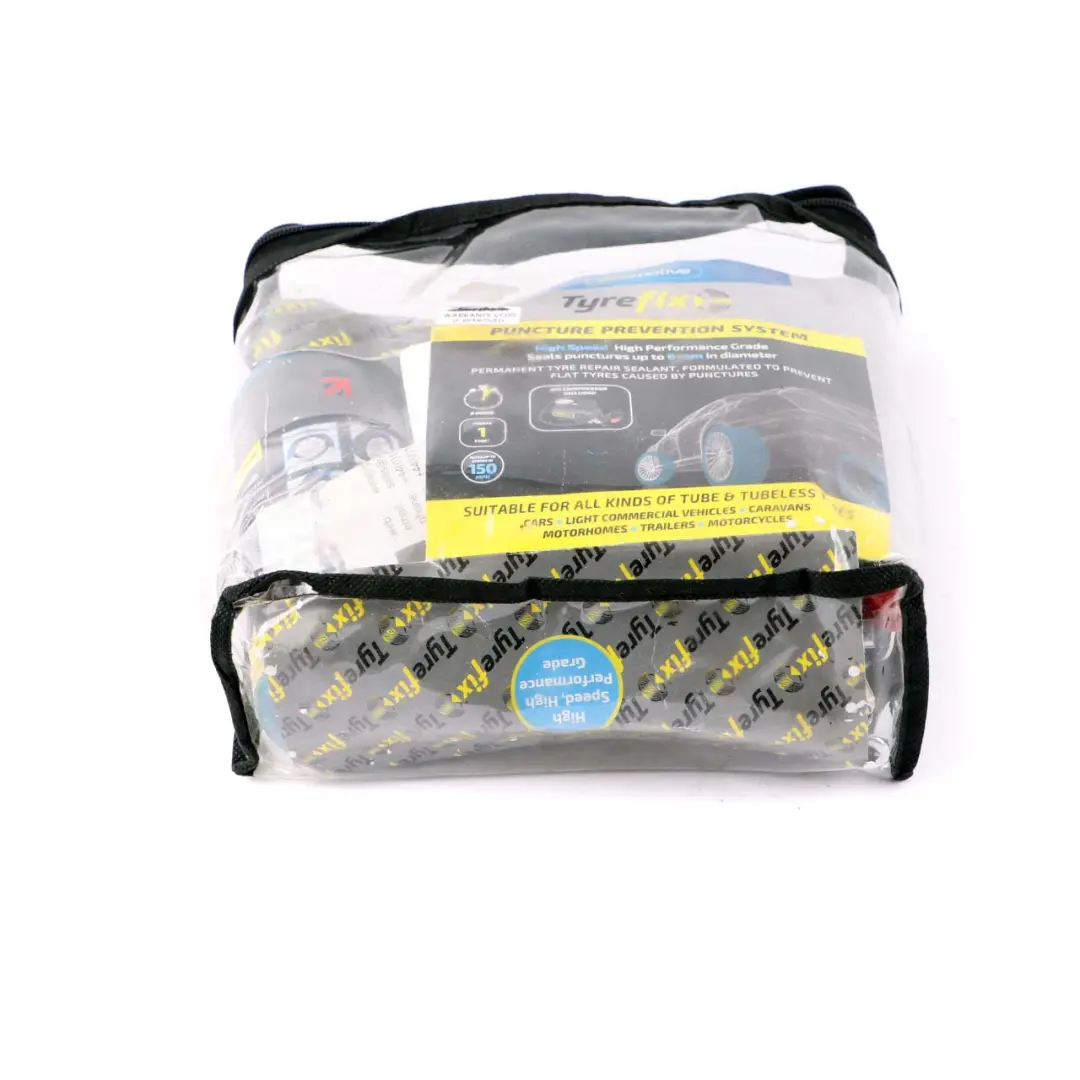 Emergency Tyre Puncture Repair Kit Tyre Sealant to with Part number Air Compressor Emergency Tyre Puncture Repair Kit Tyre Sealant - SKU Ecomotive Tyrefix - Part number Air Compressor