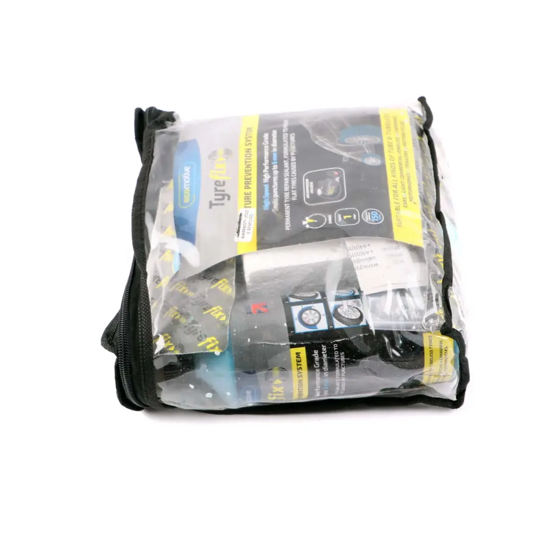 Emergency Tyre Puncture Repair Kit Tyre Sealant to with Part number Air Compressor Emergency Tyre Puncture Repair Kit Tyre Sealant - SKU Ecomotive Tyrefix - Part number Air Compressor