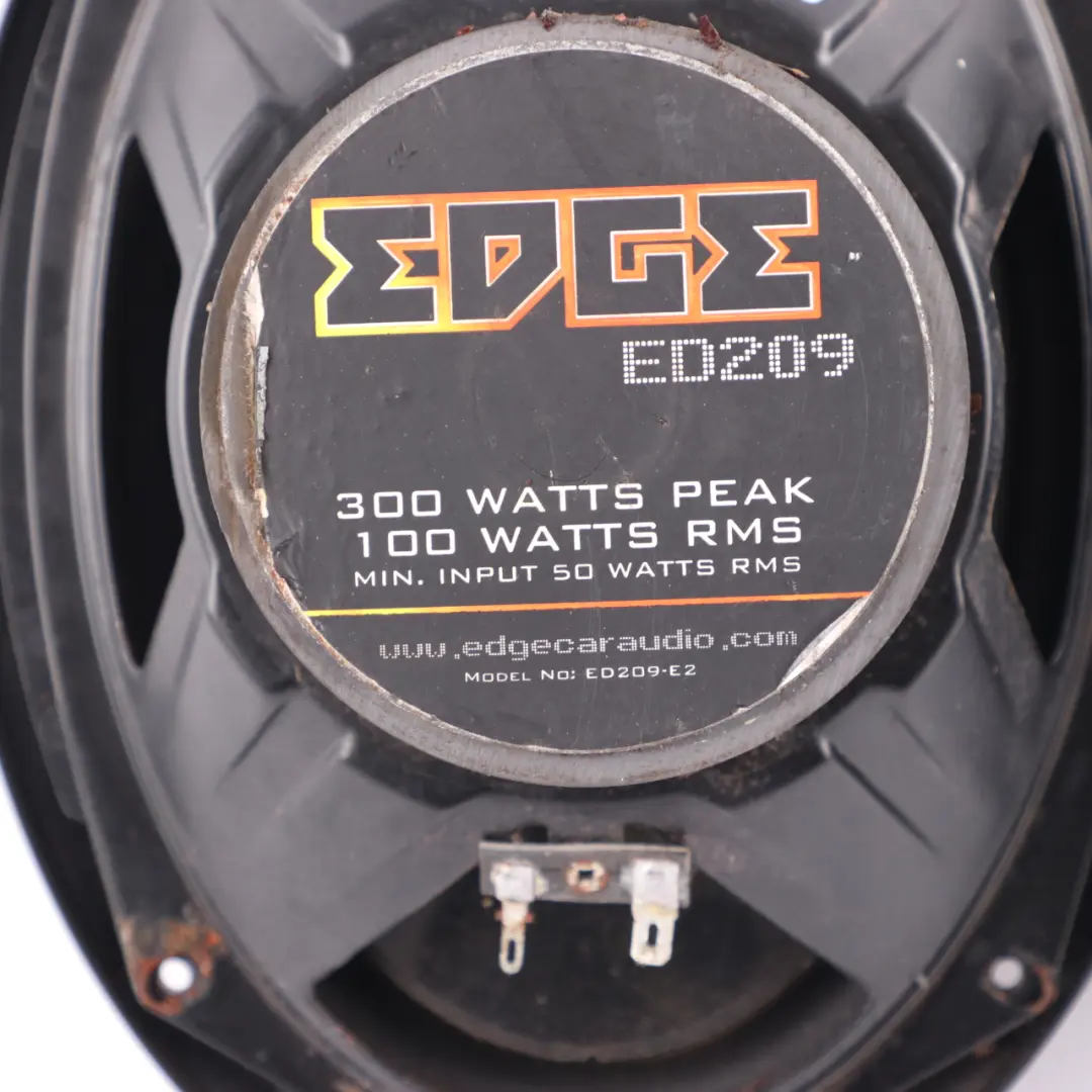 Audio Speaker Set 6" x 9" Oval Audio Stereo Speakers ED209 300W to Edge Car with Part number Edge ED209 Edge Car Audio Speaker Set 6" x 9" Oval Audio Stereo Speakers ED209 300W - SKU Edge ED209 - Part number Edge ED209