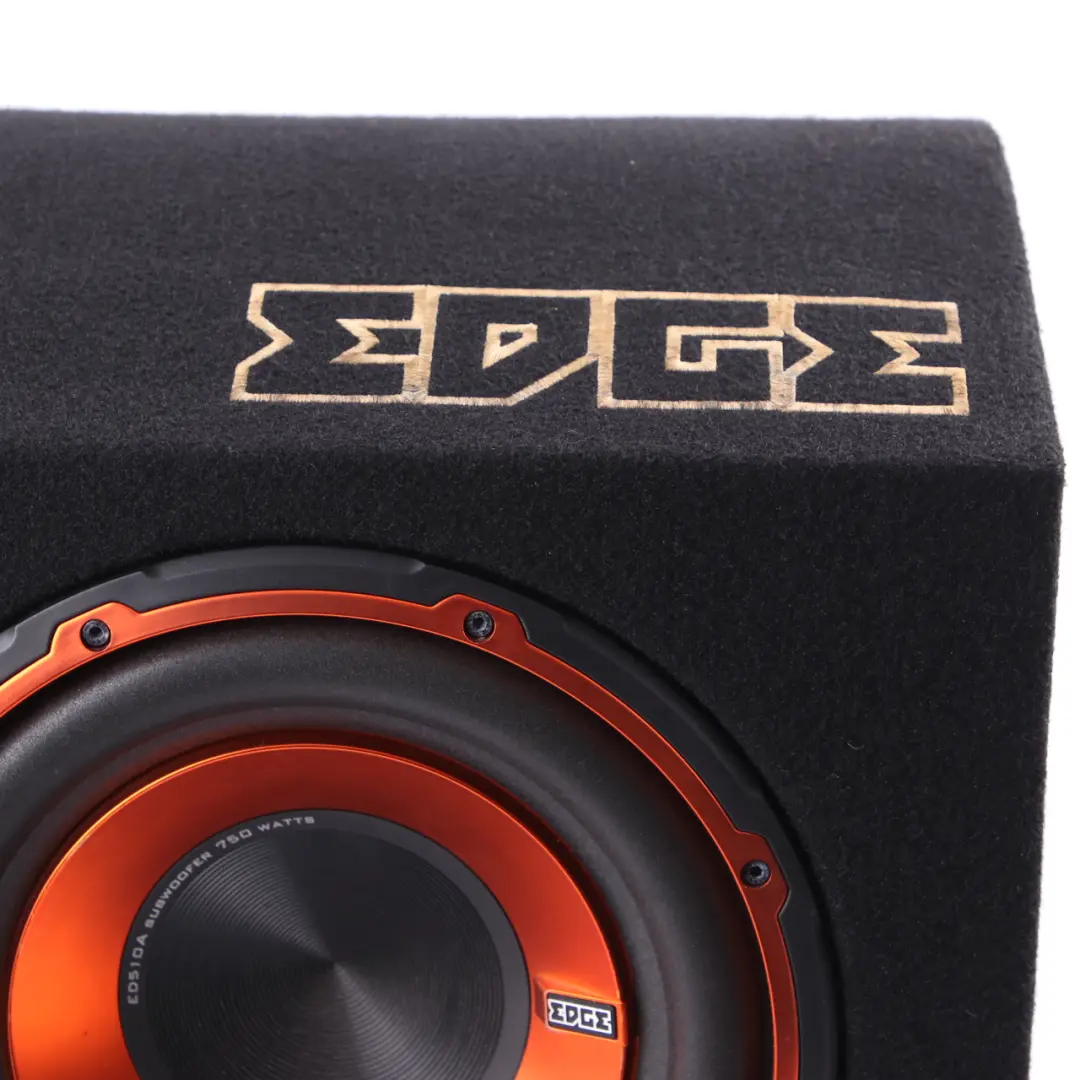 Audio Active Bass Box Enclosure Subwoofer Speaker Amplifier 750W to Edge Car with Part number Edge EDB10A-E2 Edge Car Audio Active Bass Box Enclosure Subwoofer Speaker Amplifier 750W - SKU Edge EDB10A-E2 - Part number Edge EDB10A-E2