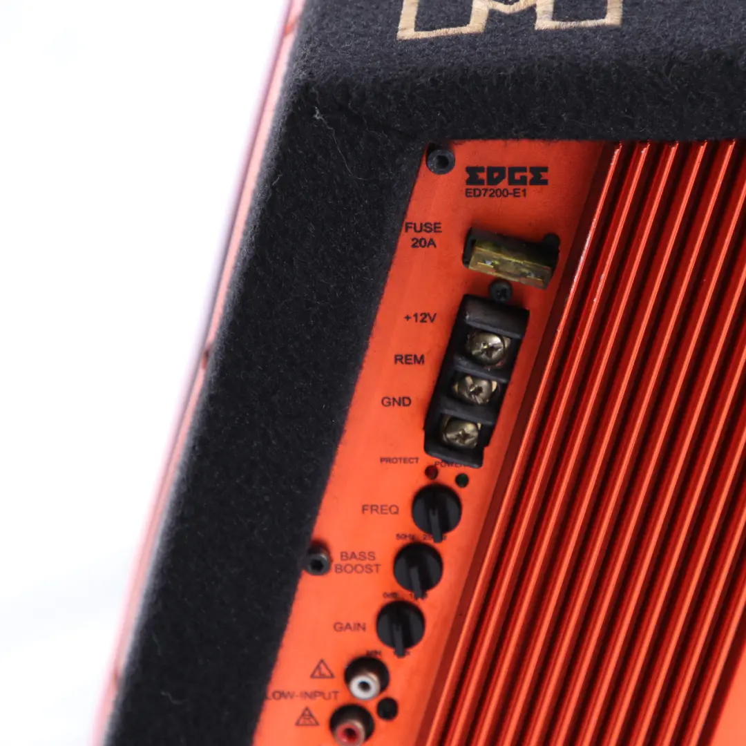 Audio Active Bass Box Enclosure Subwoofer Speaker Amplifier 750W to Edge Car with Part number Edge EDB10A-E2 Edge Car Audio Active Bass Box Enclosure Subwoofer Speaker Amplifier 750W - SKU Edge EDB10A-E2 - Part number Edge EDB10A-E2