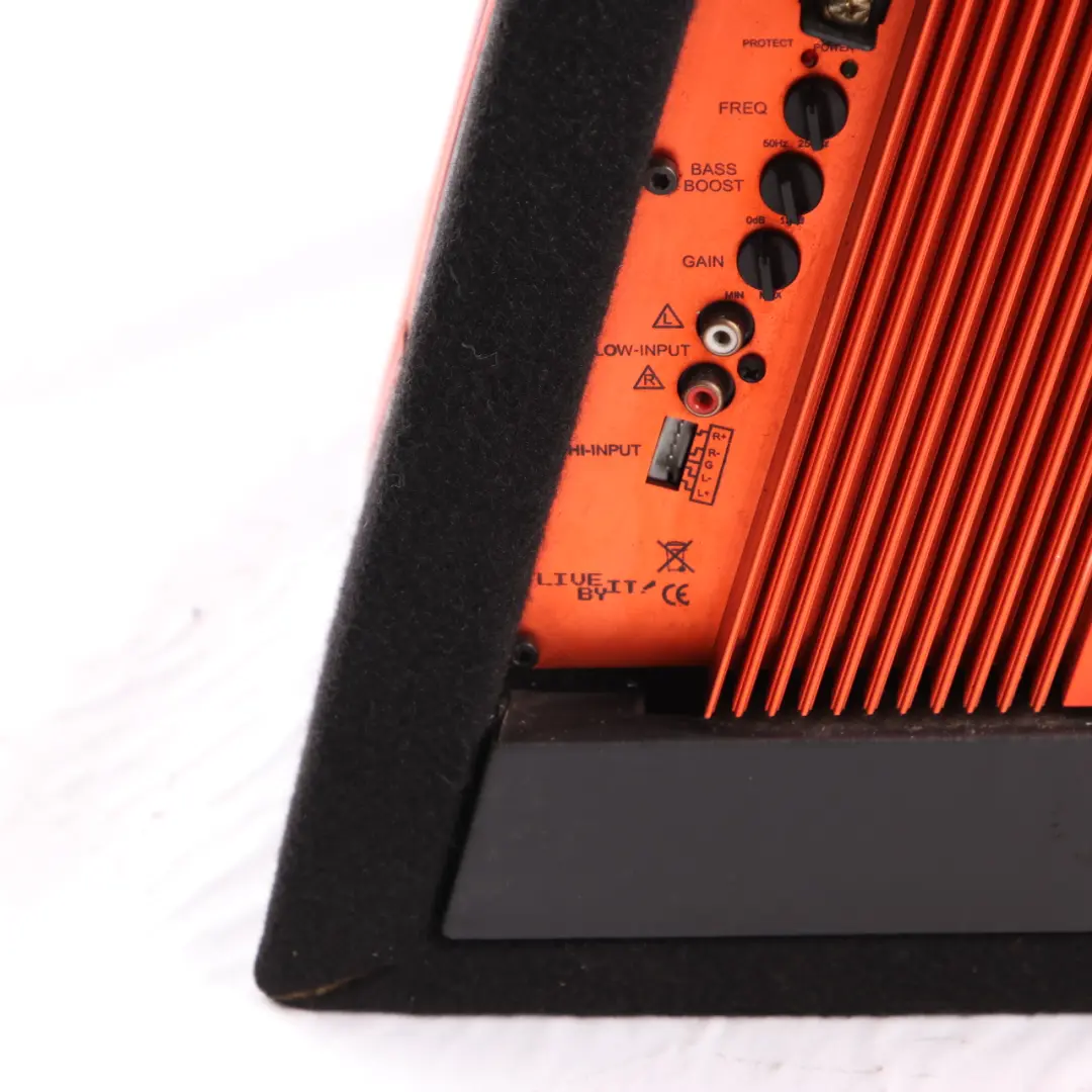 Edge Car Audio Active Bass Box Enclosure Subwoofer Speaker Amplifier 750W - SKU Edge EDB10A-E2 - Part number Edge EDB10A-E2