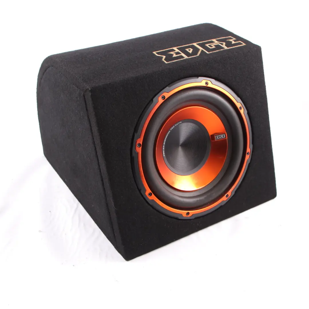 Edge Car Audio Active Bass Box Enclosure Subwoofer Speaker Amplifier 750W - SKU Edge EDB10A-E2 - Part number Edge EDB10A-E2