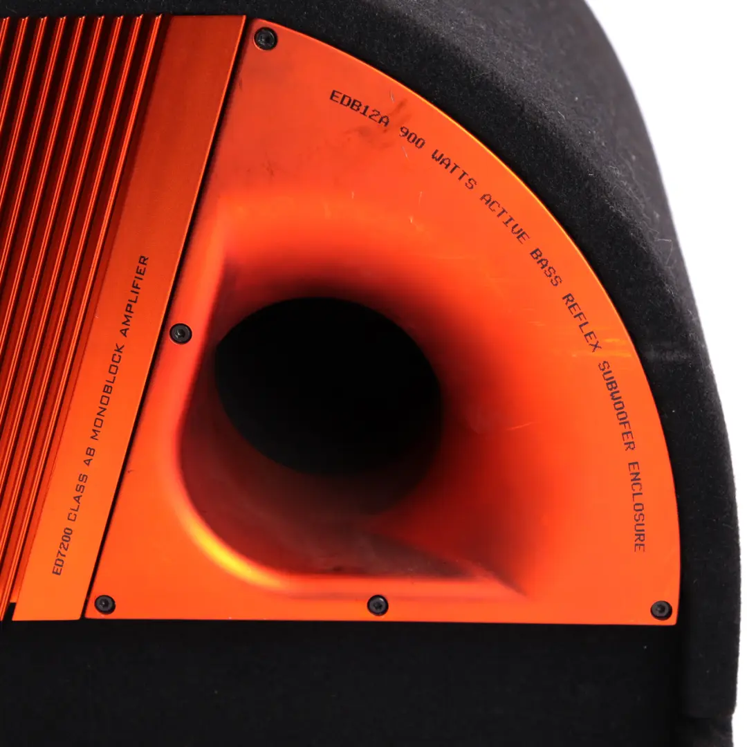 Edge Car Audio Active Bass Box Gehäuse Subwoofer Lautsprecher Verstärker 900W - SKU Edge EDB12A - Teilenummer Edge EDB12A