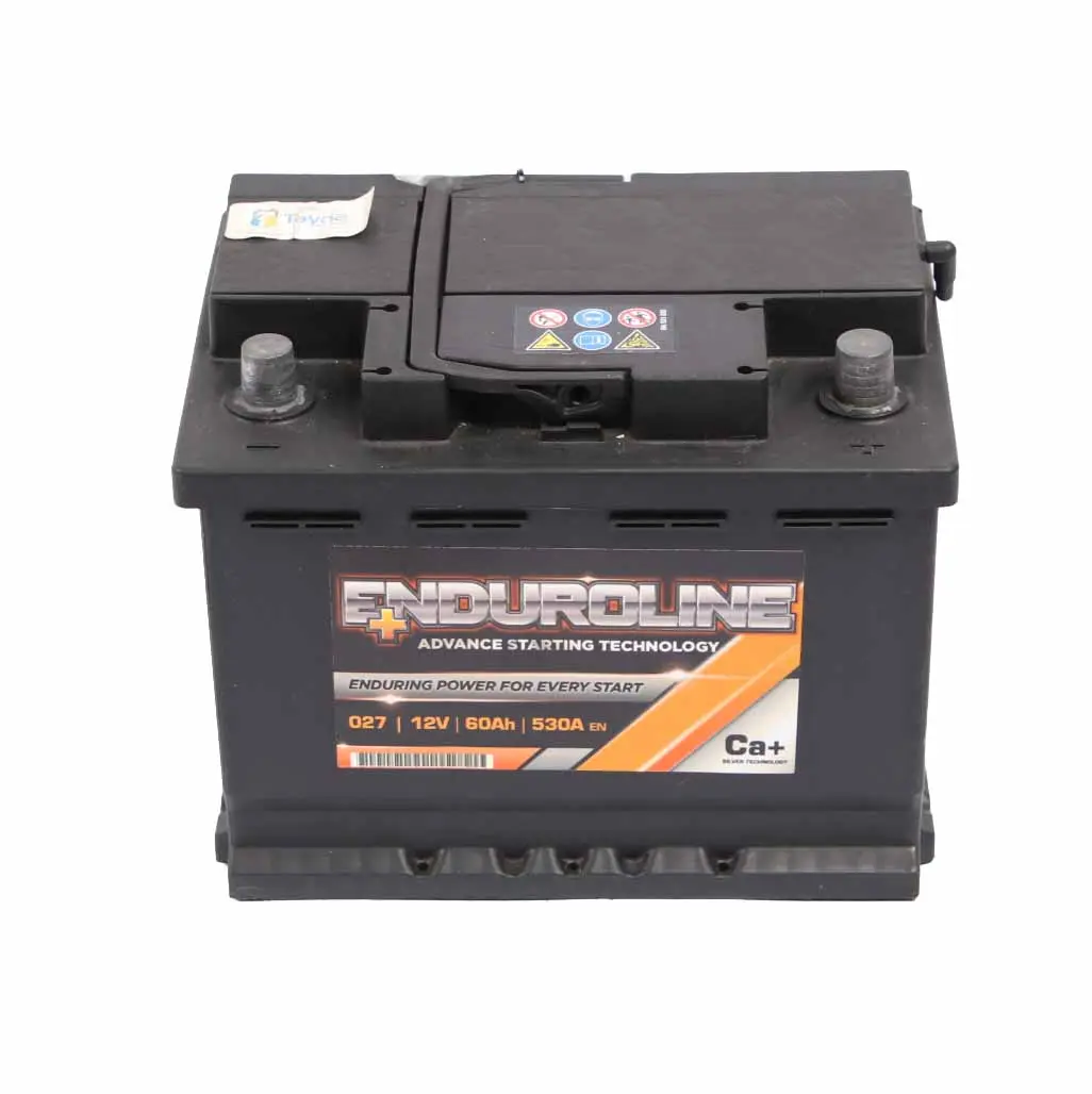 Enduroline 12V Calcium Accumulator Battery 60Ah 530A to with Part number Halfords 76Ah Accumulator Enduroline 12V Calcium Accumulator Battery 60Ah 530A - SKU Enduroline 60Ah Accumulator - Part number Halfords 76Ah Accumulator
