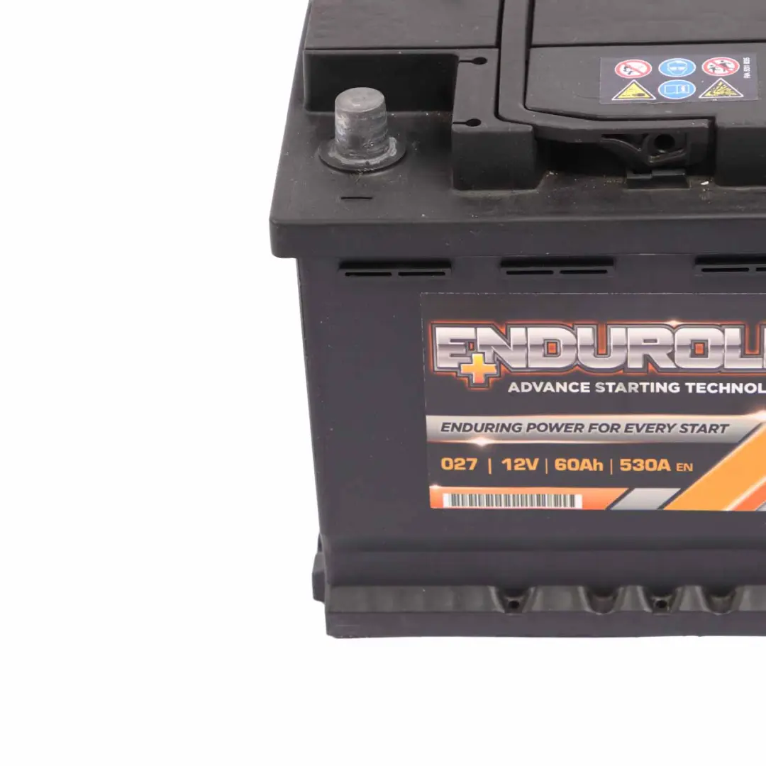 Enduroline 12V Calcium Accumulator Battery 60Ah 530A to with Part number Halfords 76Ah Accumulator Enduroline 12V Calcium Accumulator Battery 60Ah 530A - SKU Enduroline 60Ah Accumulator - Part number Halfords 76Ah Accumulator