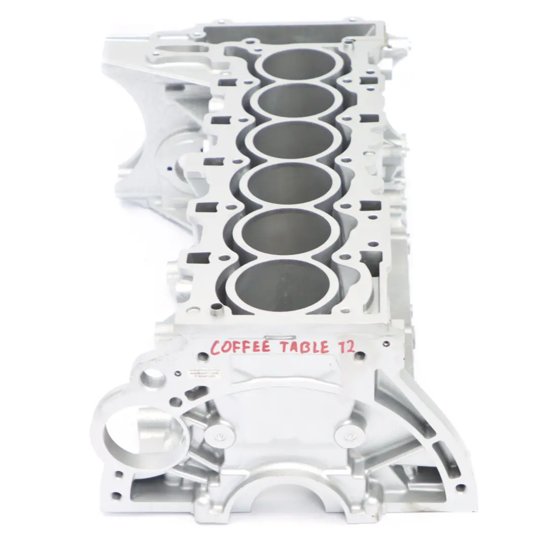 BMW Engine 6 Cylinder Block For Coffee Table Project - NOT USEABLE AS PARTS - SKU Engine Block For Coffee Table-11 - Part number Engine Block For Coffee Table