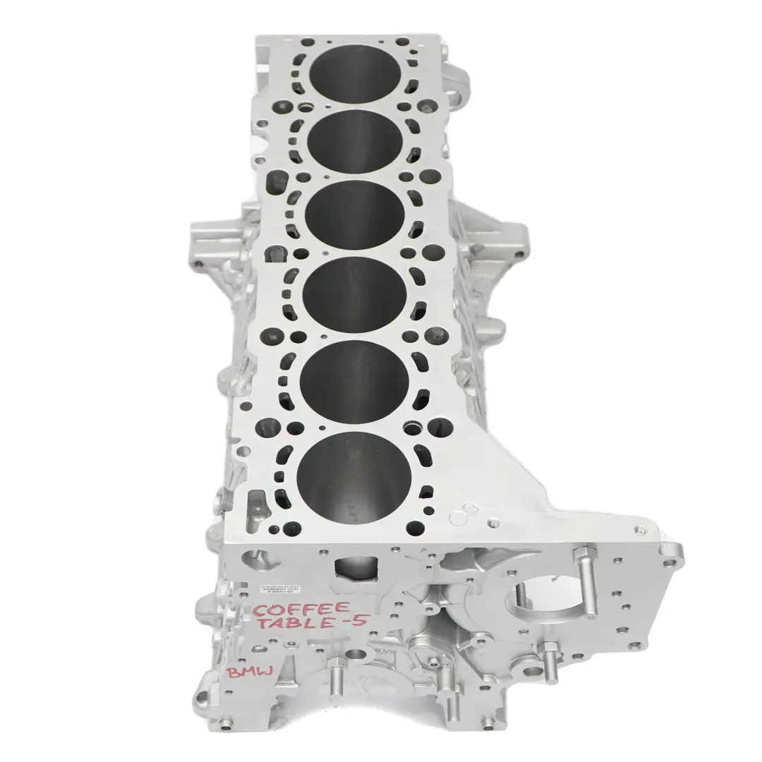BMW Motor 6 Cylinder Block For Coffee Table Project - NO USABLE COMO PARTES - SKU Engine-Block-For-Coffee-Table-5 - Número de pieza Engine Block For Coffee Table