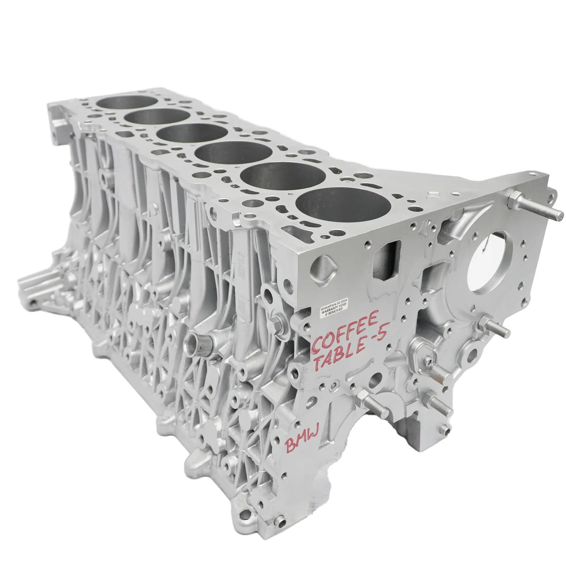 BMW Motor 6 Zylinderblock für Couchtisch Projekt - Nur Als Dekoration