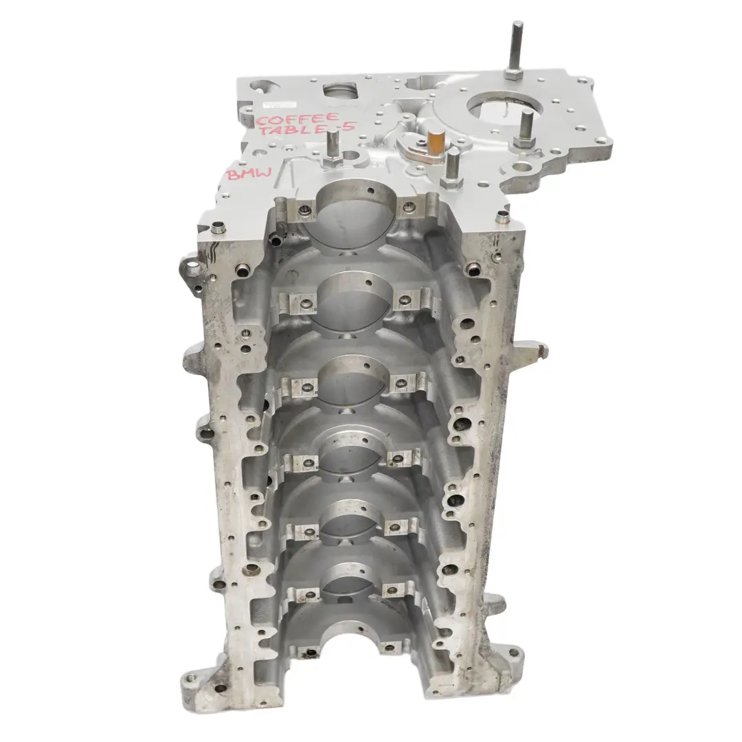 BMW Engine 6 Cylinder Block For Coffee Table Project - NOT USEABLE AS PARTS - SKU Engine Block For Coffee Table-5 - Part number Engine Block For Coffee Table