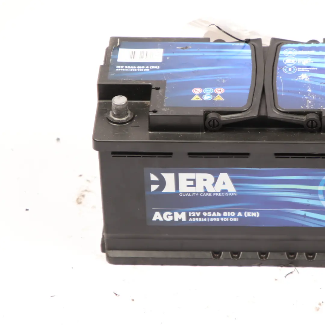 ERA AGM Start Stop 12V Accumulator Battery 95Ah 810A to with Part number ERA AGM 95Ah Accumulator ERA AGM Start Stop 12V Accumulator Battery 95Ah 810A - SKU ERA AGM 95Ah Accumulator - Part number ERA AGM 95Ah Accumulator