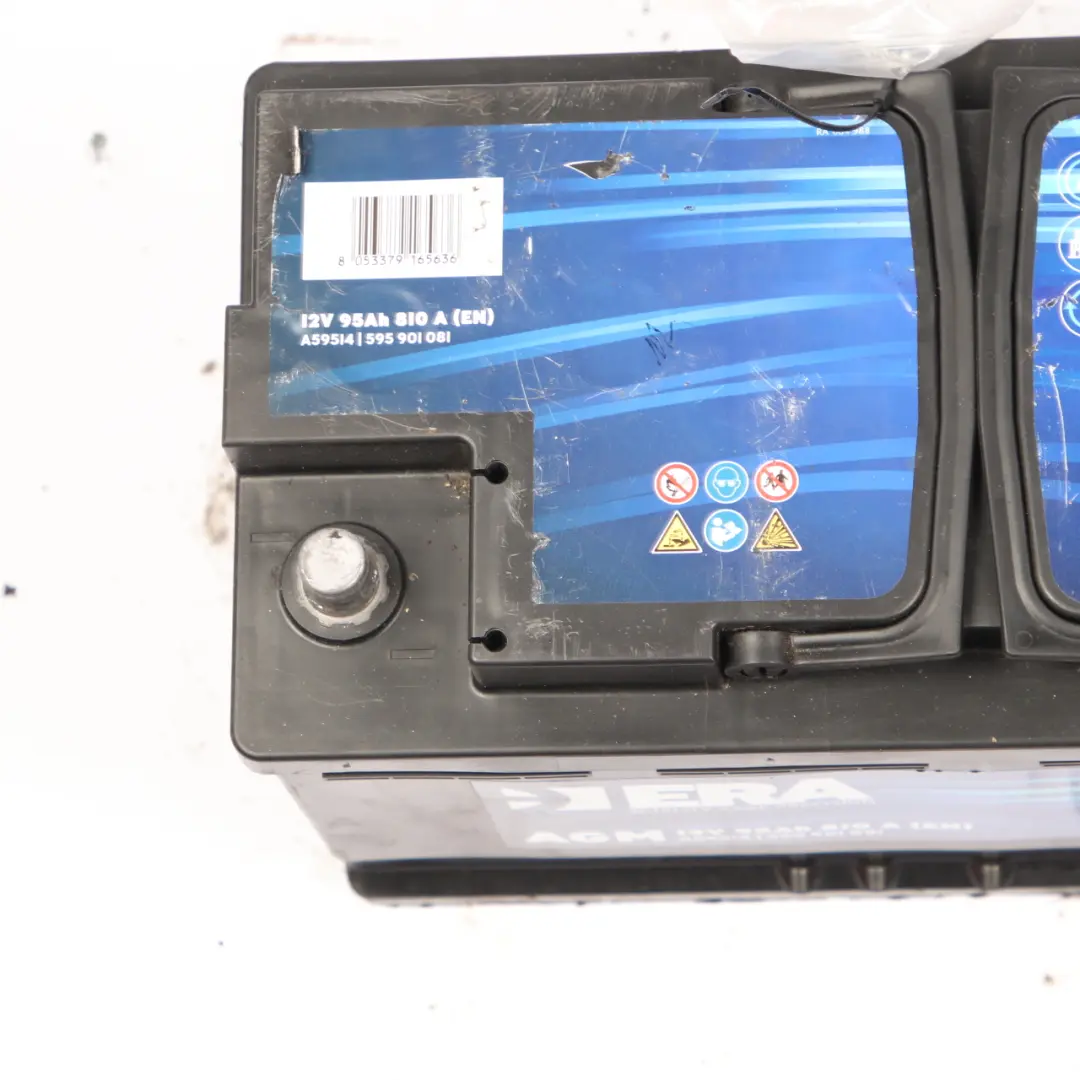 ERA AGM Start Stop 12V Accumulator Battery 95Ah 810A to with Part number ERA AGM 95Ah Accumulator ERA AGM Start Stop 12V Accumulator Battery 95Ah 810A - SKU ERA AGM 95Ah Accumulator - Part number ERA AGM 95Ah Accumulator