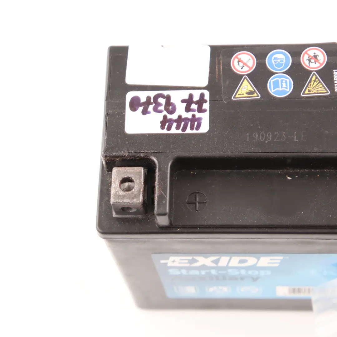  Exide Start-Stop Battery 13Ah 200A Auxiliary Accumulator EK131 - SKU Exide 13Ah Start-Stop Battery - Part number Exide 13Ah Start-Stop Battery