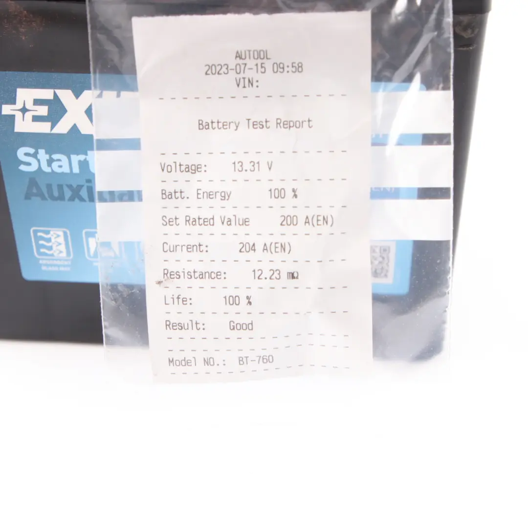  Exide Start-Stop Battery 13Ah 200A Auxiliary Accumulator EK131 - SKU Exide 13Ah Start-Stop Battery - Part number Exide 13Ah Start-Stop Battery