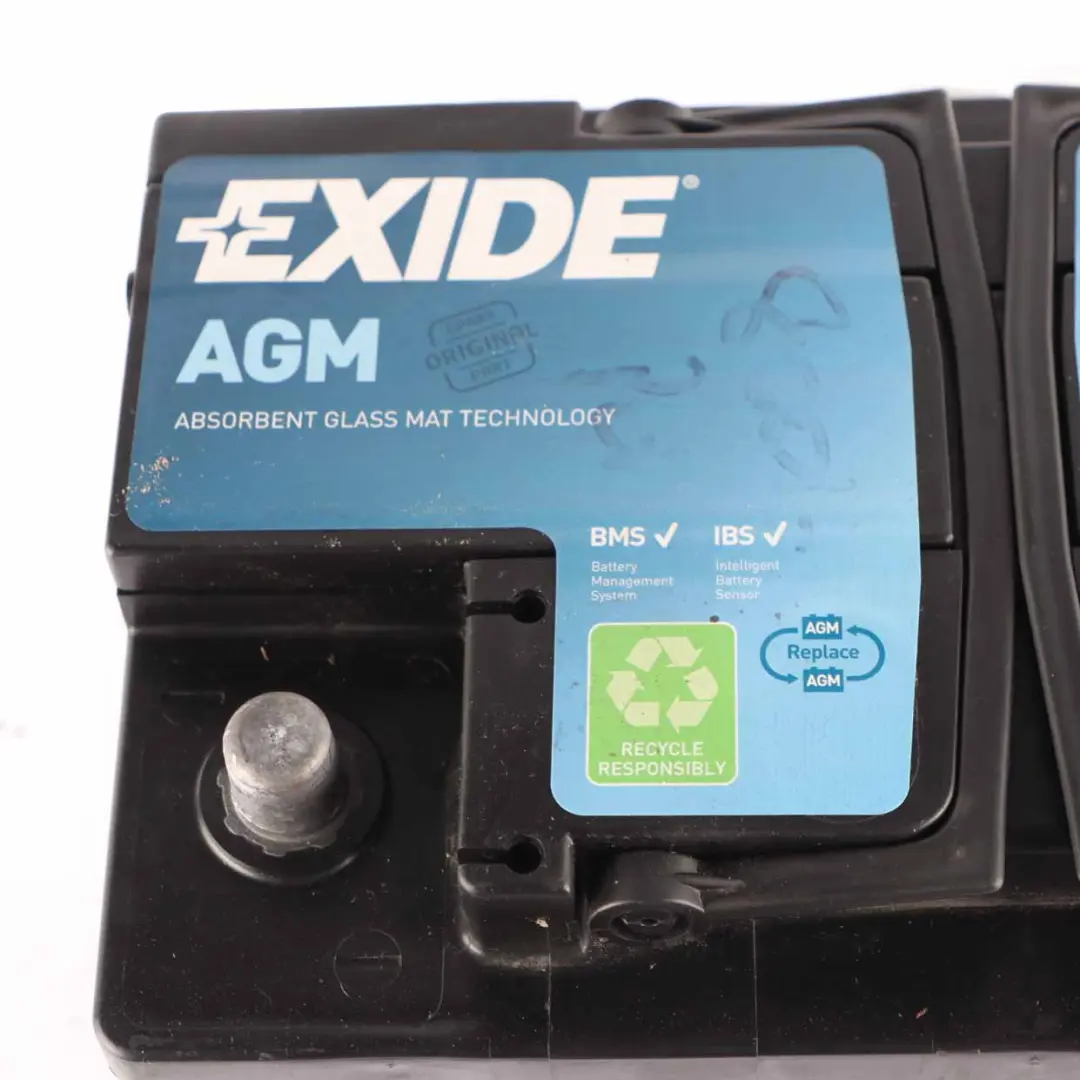  Exide Battery AGM EK700 70Ah 760A Accumulator - SKU EXIDE-AGM-70AH - Part number Exide AGM 70Ah 