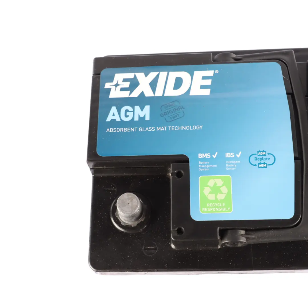  Exide Battery Start Stop AGM EK800 80Ah 800A Accumulator - SKU Exide AGM 80Ah - Part number Exide AGM 80Ah