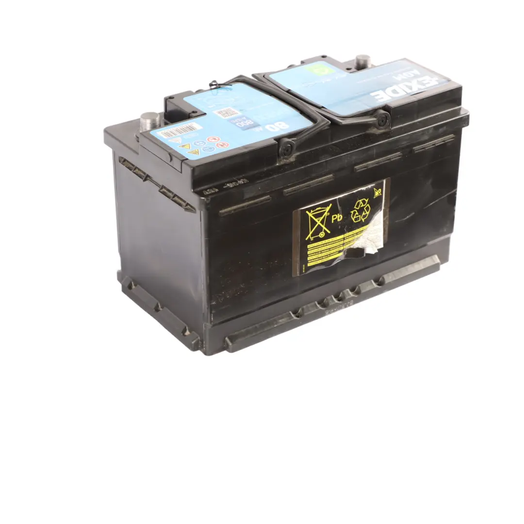  Exide Battery Start Stop AGM EK800 80Ah 800A Accumulator - SKU Exide AGM 80Ah - Part number Exide AGM 80Ah