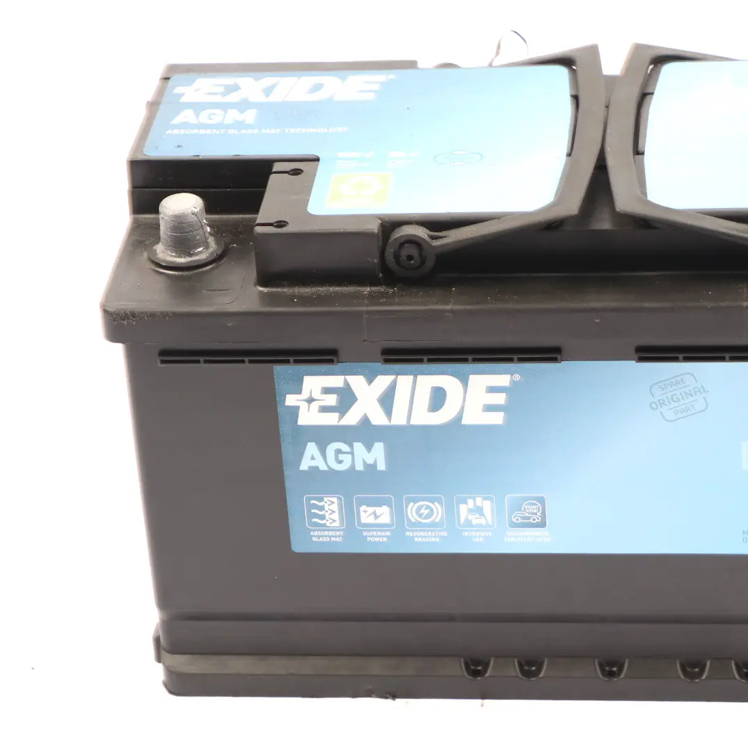 Exide Battery Start Stop AGM EK950 95Ah 850A Accumulator to with Part number Exide AGM 95Ah Exide Battery Start Stop AGM EK950 95Ah 850A Accumulator - SKU EXIDE-AGM-95AH - Part number Exide AGM 95Ah